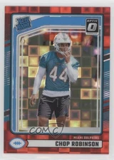 2024 Donruss Rated Optic Preview Red Pandora Prizm Chop Robinson #351 Rookie RC