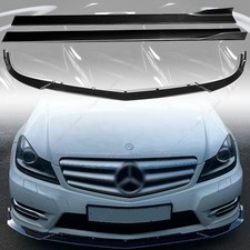 Frontspoiler Lippe + Seitenschweller f&uuml;r Mercedes Benz C W204 Sport 2011-2014