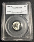 1943-D Mercury Dime NGC MS67FB