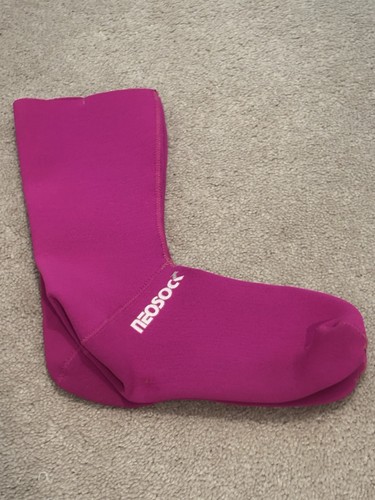 Neosock Neoprene Workwear Insulated Unisex Large Hot Pink Neoprene Sock