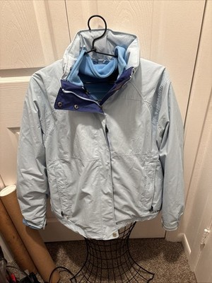 L.L. Bean L Blue Zip Up 2-1 Jacket