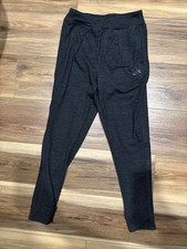 adidas Girls' 3-Stripe Cuffed M lange Jogger Sz. L NEW AK4962 GREY HEATHER.