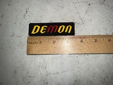 Custom Made Embroidered Demon Patch Iron on or Sew On