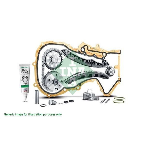 Schaeffler INA Steuerkettensatz Passend FüR MERCEDES-BENZ C-KLASSE CLS E-KLASSE-image