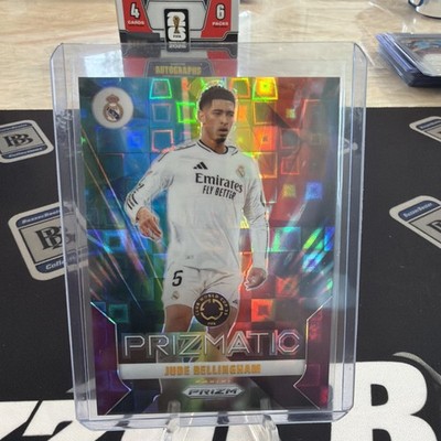 2025 Prizm FIFA Club World Cup Jude Bellingham Prizmatic Purple Pandora #5/49