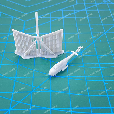 3D printed 1/200/700/400/350 Russian Mil Mi-14 Anti-Submarine Helicopter Model