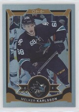 2015-16 O-Pee-Chee Rainbow Foil Melker Karlsson #398 y0t