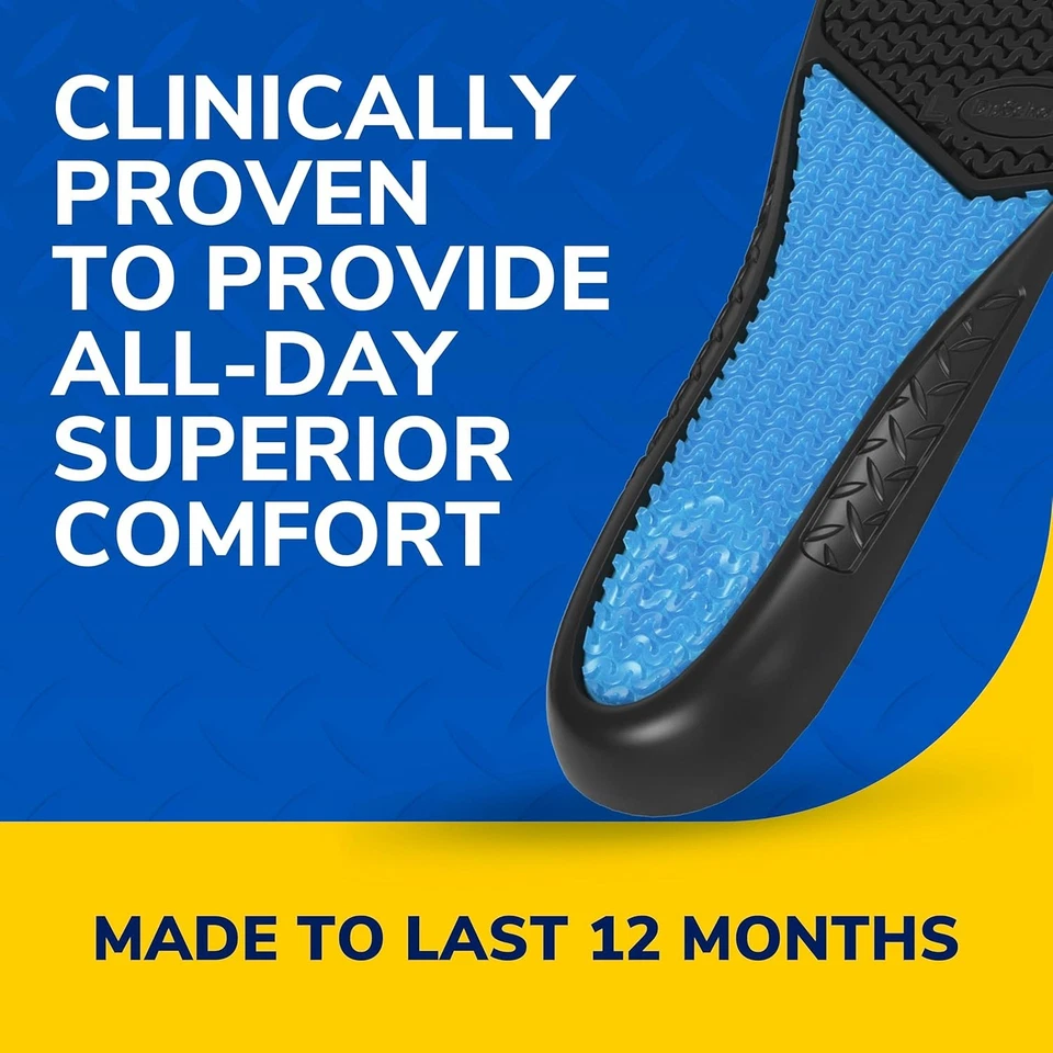 Plantillas Dr. Scholl's Work All-Day Superior Comfort con 1 par (paquete de 2) Foto 3 de 4