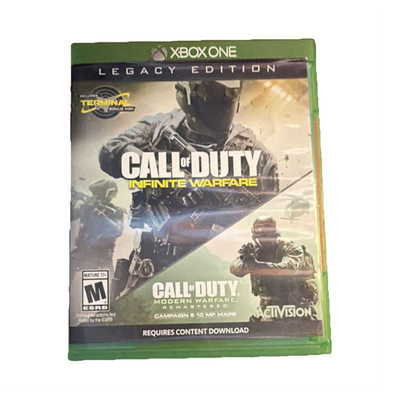 Activision Call of Duty Infinite Warfare Legacy Edition Xbox One 2016 M NTSC