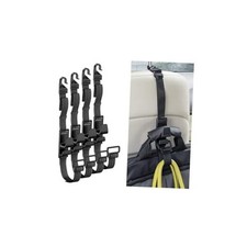 4PCS Car Headrest Hooks, Adjustable Vehicle Seat Back Storage 4 Pieces