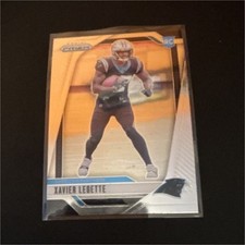 Panini Prizm Xavier Legette Rookie #398 Carolina Panthers Football Card. rookie card picture