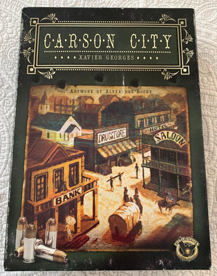 CARSON CITY - Xavier Georges - eagle games - board game - 2009