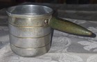 Vintage Aluminum Measuring Cup with Handle — photo 2