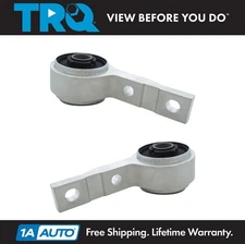 TRQ Front Lower Control Arm Bushing Bracket LH RH Driver Passenger Pair 2pc New