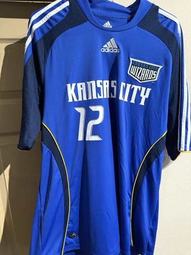 Adidas Kansas City Wizards 2008 MLS Home Soccer Jersey Mens Size XL