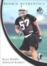 2005 SP Authentic #174 Ryan Riddle RC /750 - FB