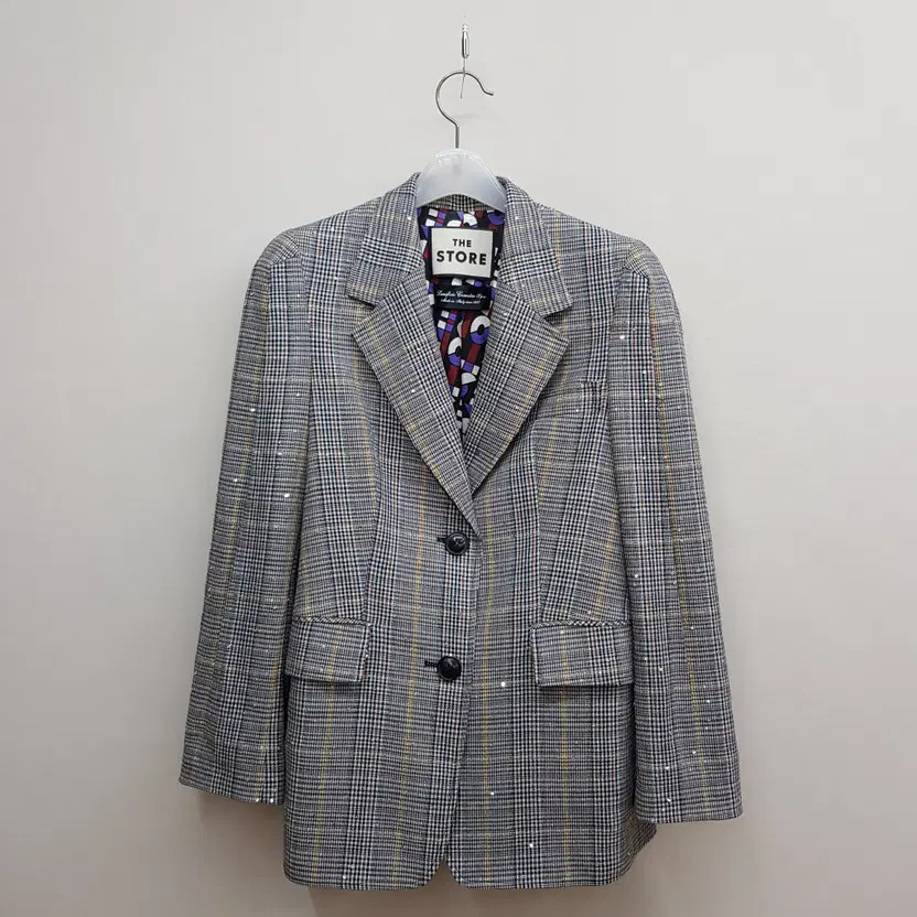Hansom The Store Patterned Single Jacket - S Size… - image 7