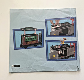 2010 LEGO Toy Story 3 Western Train Chase 7597 MANUAL ONLY Book 1