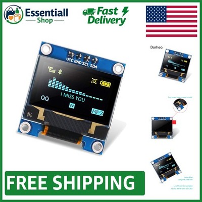 Self-Luminous 0.96 Inch OLED Screen with Low Power Consumption for Tech Projects