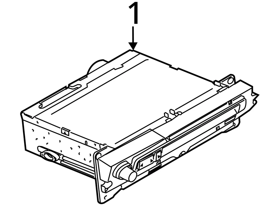 Equipo de audio Radio Am-fm-cd Receptor Se adapta a 13-15 BMW 640i 2059099 Foto 4 de 4
