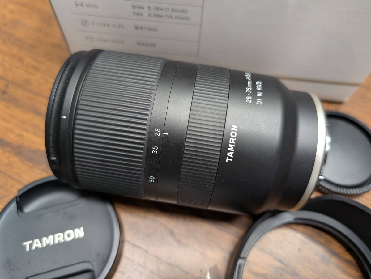TAMRON 28-75mm f/2.8 Di III RXD (SONY E-MOUNT) | eBay