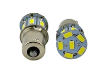 Rebaydo 2pcs BA15S 1651 LED Bulb 5 Volt AC or DC