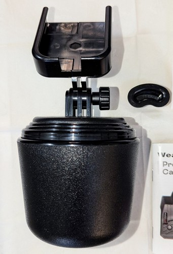 WeatherTech CupFone Adjustable Cup Fone Holder Phone Car Mount NEW Weather Tech! - Photo 4 sur 13