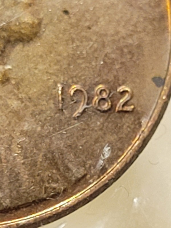 1982 P Lincoln DDO DDR Small Date Copper Penny 3.11 