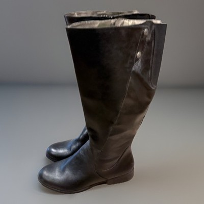 LifeStride Soft System Wide Calf Riding Boots Black Women s 10M WC