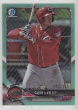 2018 Bowman Chrome Prospects Aqua Refractor 83/125 Gavin LaValley #BCP119 11pj