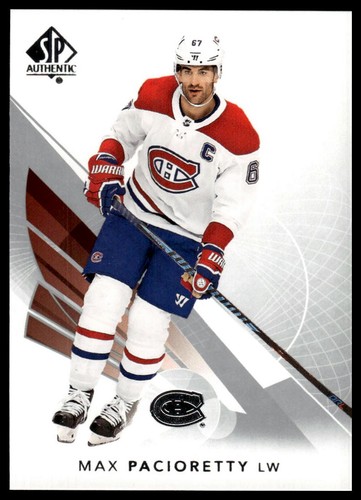 2017 SP Authentic Max Pacioretty #46 card
