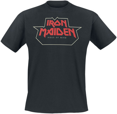 Iron Maiden T-Shirt Herren Piece Of Mind - Comics Retail V2 schwarz