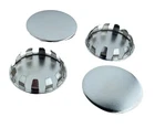 (4 PACK) 1-3/8" Nickel Plated Metal Hole Plugs for .047"-.125" metal SP-1.375-NK