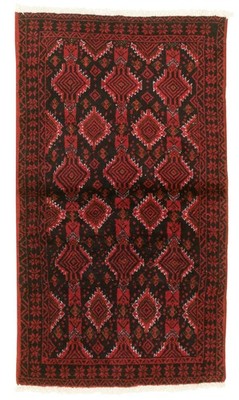 Vintage Traditional Hand-Knotted Area Rug 3'3'' x 5'9'' Oriental Wool Carpet