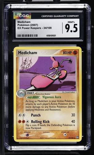 Medicham graded CGC 9.5 for sale on eBay
