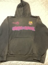 Nike X CJ X FCB FC Barcelona Split Dye Travis Scott Cactus Jack Hoodie Sz XL