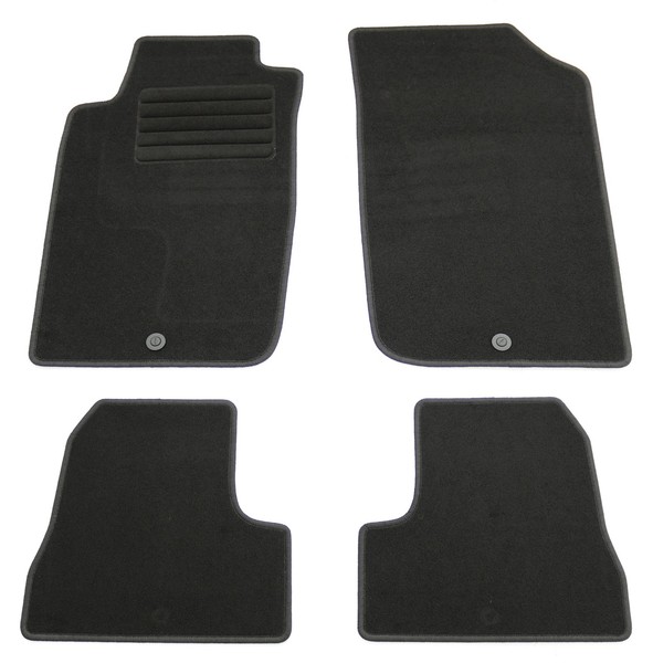 FußMatten Set FüR Peugeot 206 CC 2001-2007 Mit 100% Passform Autoteppiche-image