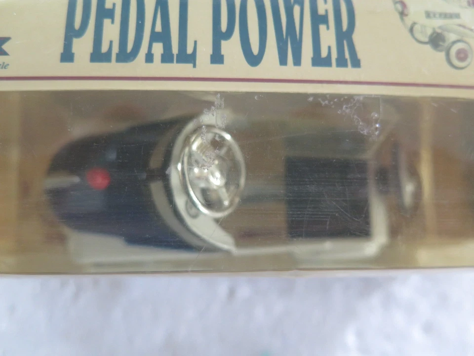 Blechauto Tretauto Modell 1:10 Golden Wheel Pedal Power OVP Diecast Polizeiauto - Bild 4 von 4