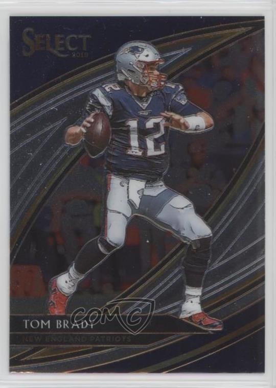 2019 Panini Select Field Level Tom Brady #201 0i7l