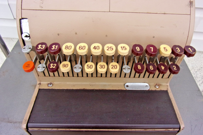 Vintage National Cash Register NCR 1950