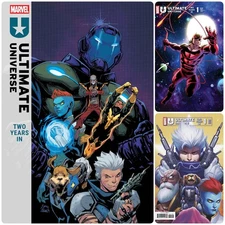 ULTIMATE UNIVERSE: TWO YEARS IN #1 **COVER SELECT** [1:25][1:50] 12/03/25