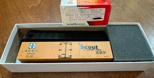 Intermountain HO Kit Longs Modelo Refrigerador Coche Santa Fe 'The Scout' 34649 NY | Zustand: New