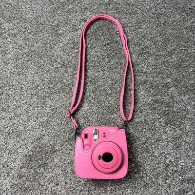 Fujifilm Instax Mini 9 Instant Camera - Hot Pink w/ Carrying Case See Descripton