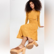 Ulla Johnson Angelica Dress Fitted W/ Slip (OP $795) WORN ONCE! SZ LARGE