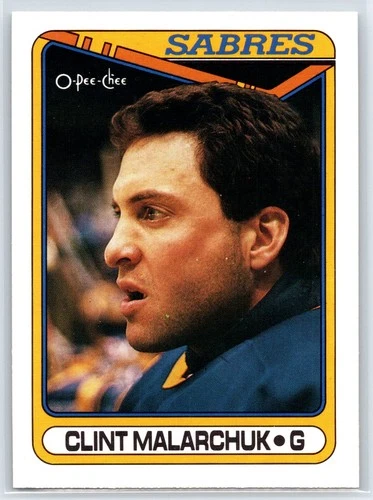 1990 O-Pee-Chee Hockey Clint Malarchuk #371