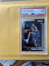 Jaren Jackson Jr 2018 Panini Prizm #66 Memphis Grizzlies Graded PSA 9