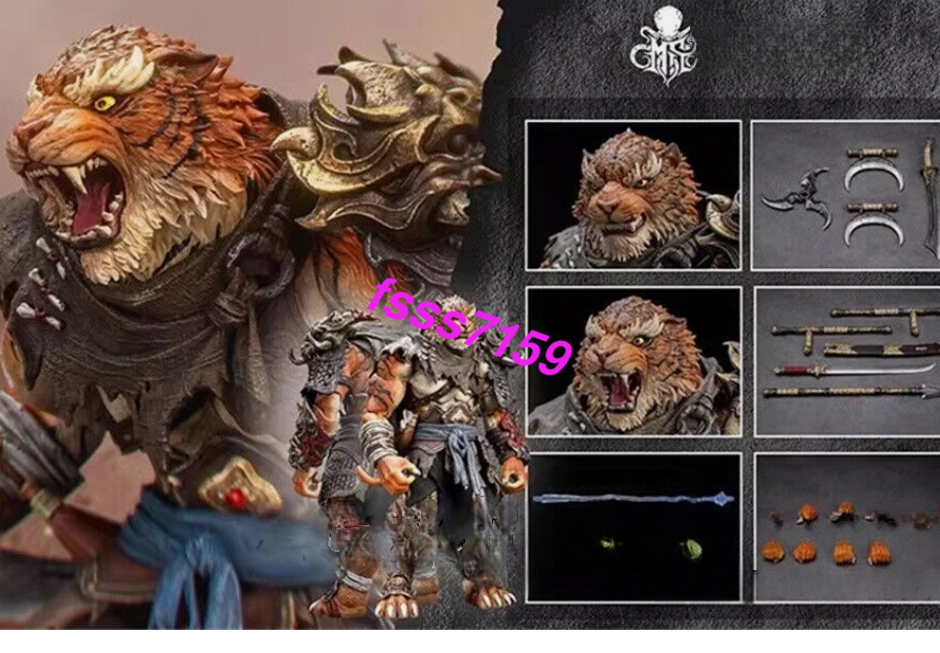 metytoyz Studio 1/10 Scale Tiger Warrior Action Figure Model Pre
