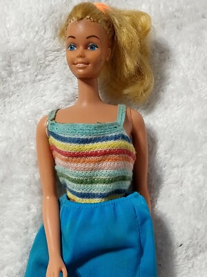 Poupée Barbie Mattel – Fabrication Philippines 1966, Vintage, Jambes Pliables