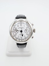 Cronografo vintage Eberhard & Co 310-8 31008 cal. 14 documenti inclusi in argento 925