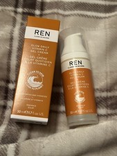 NEW NWB REN CLEAN SKINCARE Glow Daily Vitamin C Gel Cream 1.7 fl oz